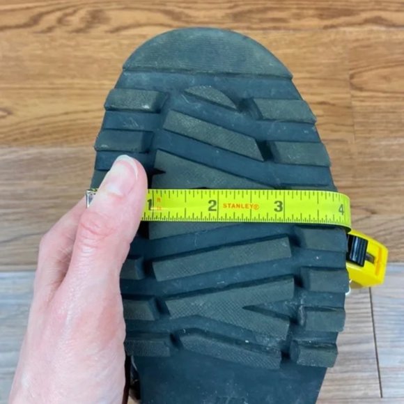 H&M Platform Combat Boots Lace Up Size 4.5 - Picture 9 of 10